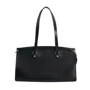 Louis Vuitton Madeleine Epi Handbag Leather Black